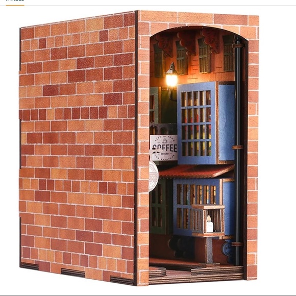 3D Wooden Puzzle Dollhouse Wood Diorama Kit vy Cutebee - Picture 3 of 10